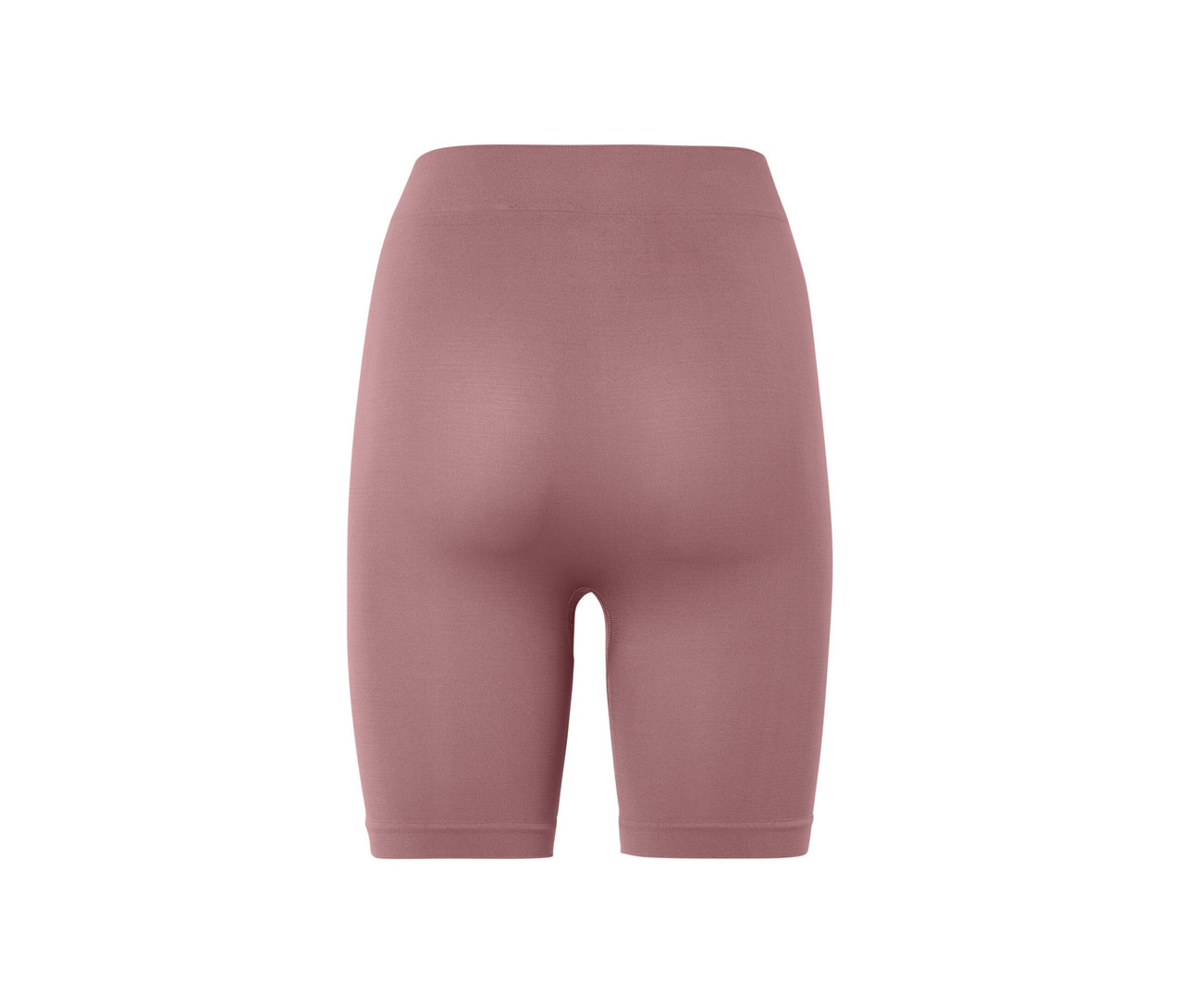 Zbliżenie na brązowe szorty bezszwowe.