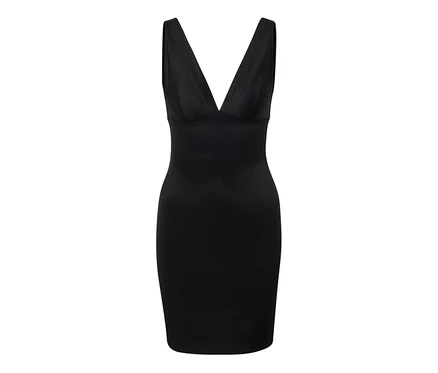 Czarna halka modelująca „Shaping”.