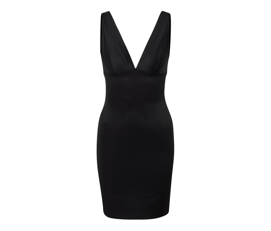 Czarna halka modelująca „Shaping”.