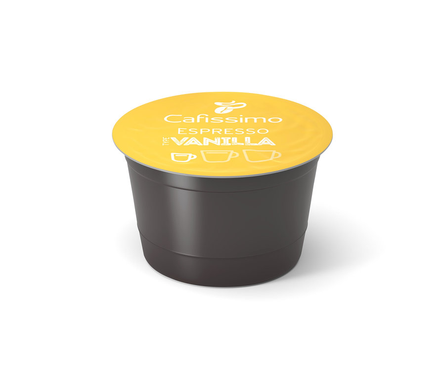 Pojedyncza kapsułka Cafissimo Flavoured Espresso – Vanilla.