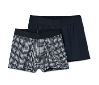 1x granatowe, 1x z granatowo-białym wzorem na całej powierzchni