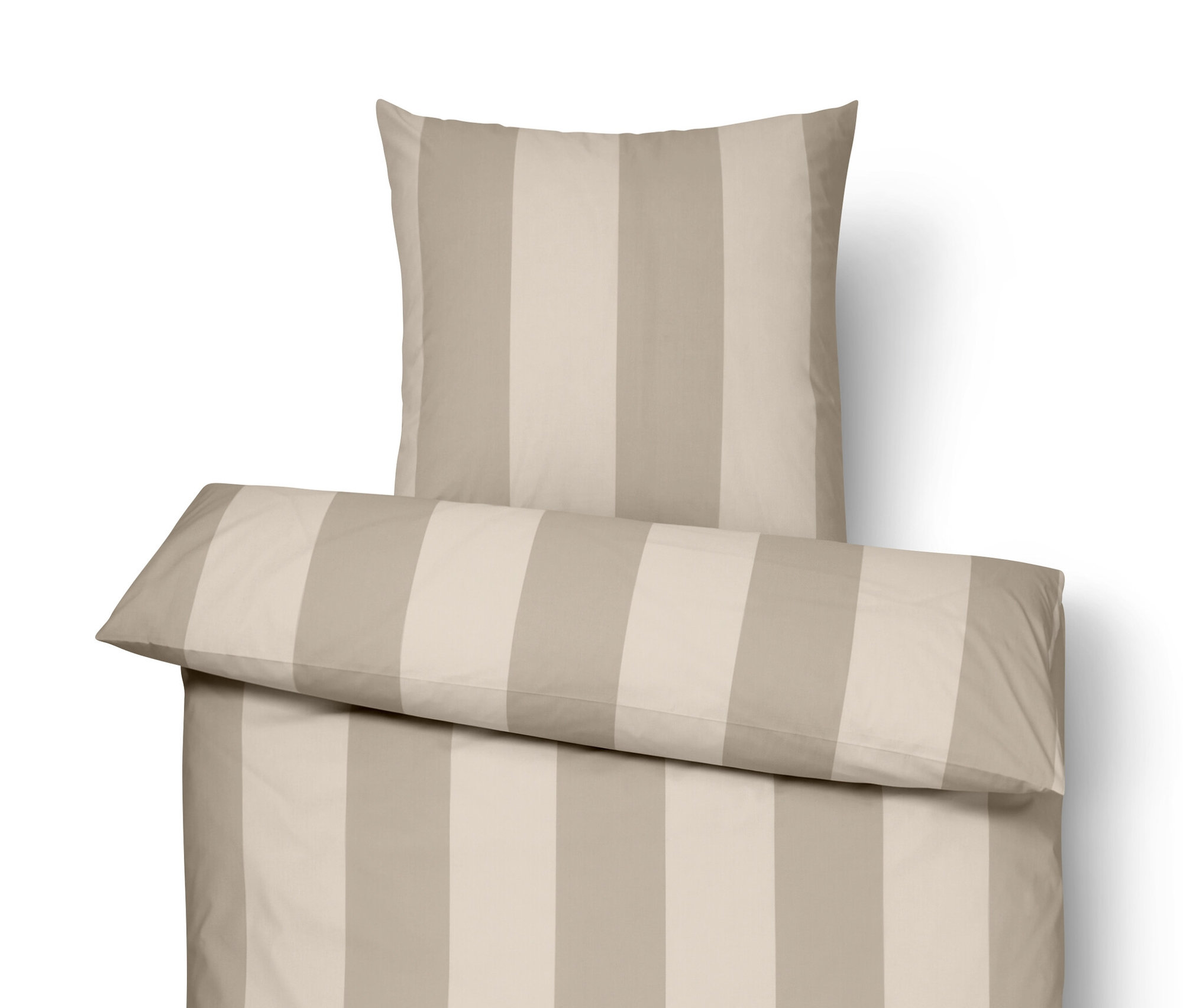 Tchibo - Pościel ze szlachetnej flaneli - kolor: beżowy