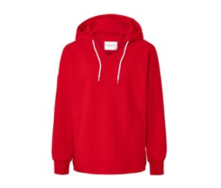Bluza z kapturem, czerwona