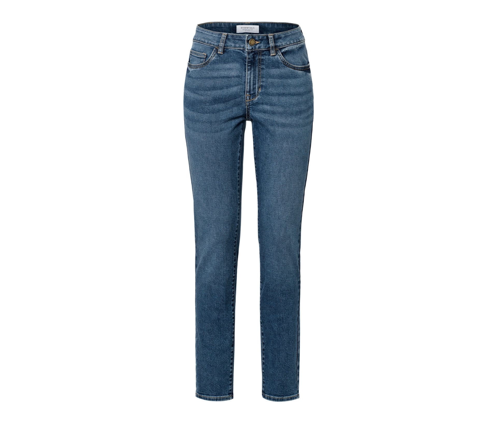 Tchibo - Jeansy slim »Fit Emma«- niebieski