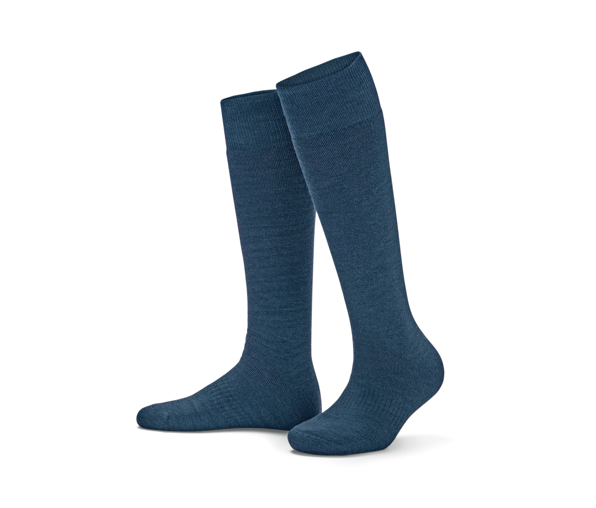 Tchibo - Ciepłe podkolanówki z wełną - unisex- czerwony