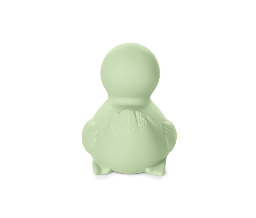 Kauczukowa kaczuszka do kąpieli, zielona.