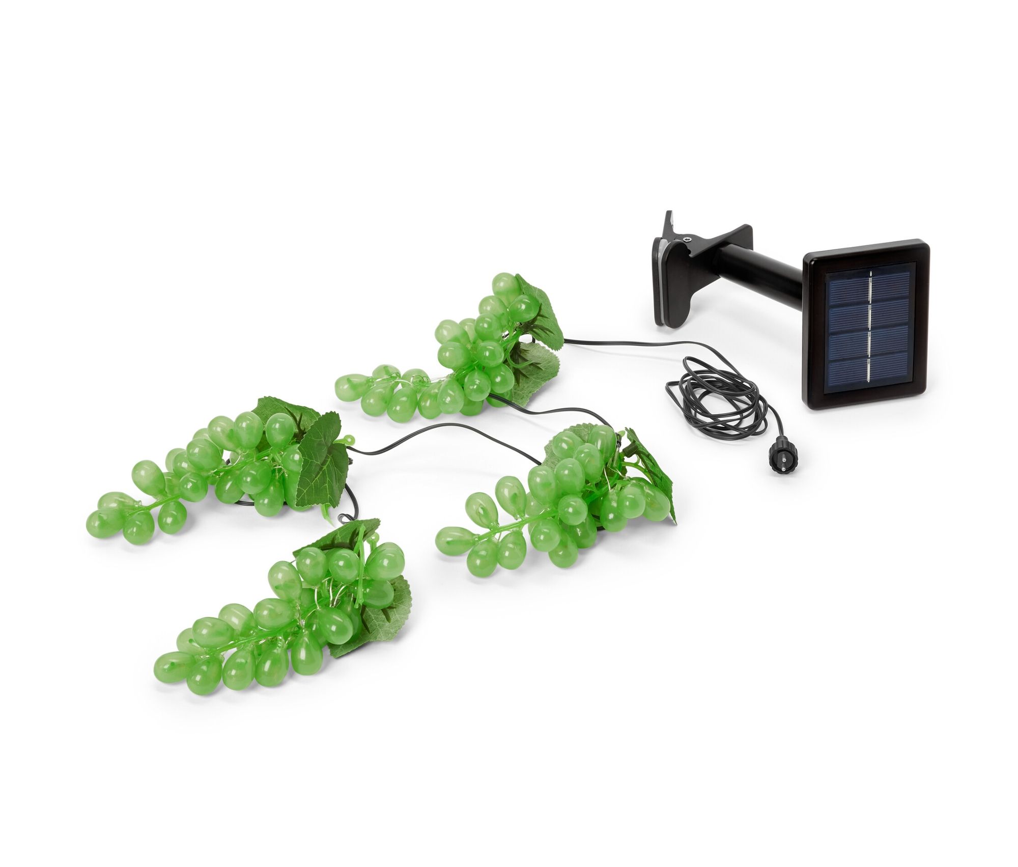 Tchibo - Solarny łańcuch świetlny „Winogrona” - kolor: czarny/zielony