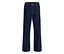 Ciemnoniebieskie jeansy Jack&Jones JJOriginal Chris z jasnymi szwami, przednimi i tylnymi kieszeniami oraz zapięciem na guzik, leżące płasko.