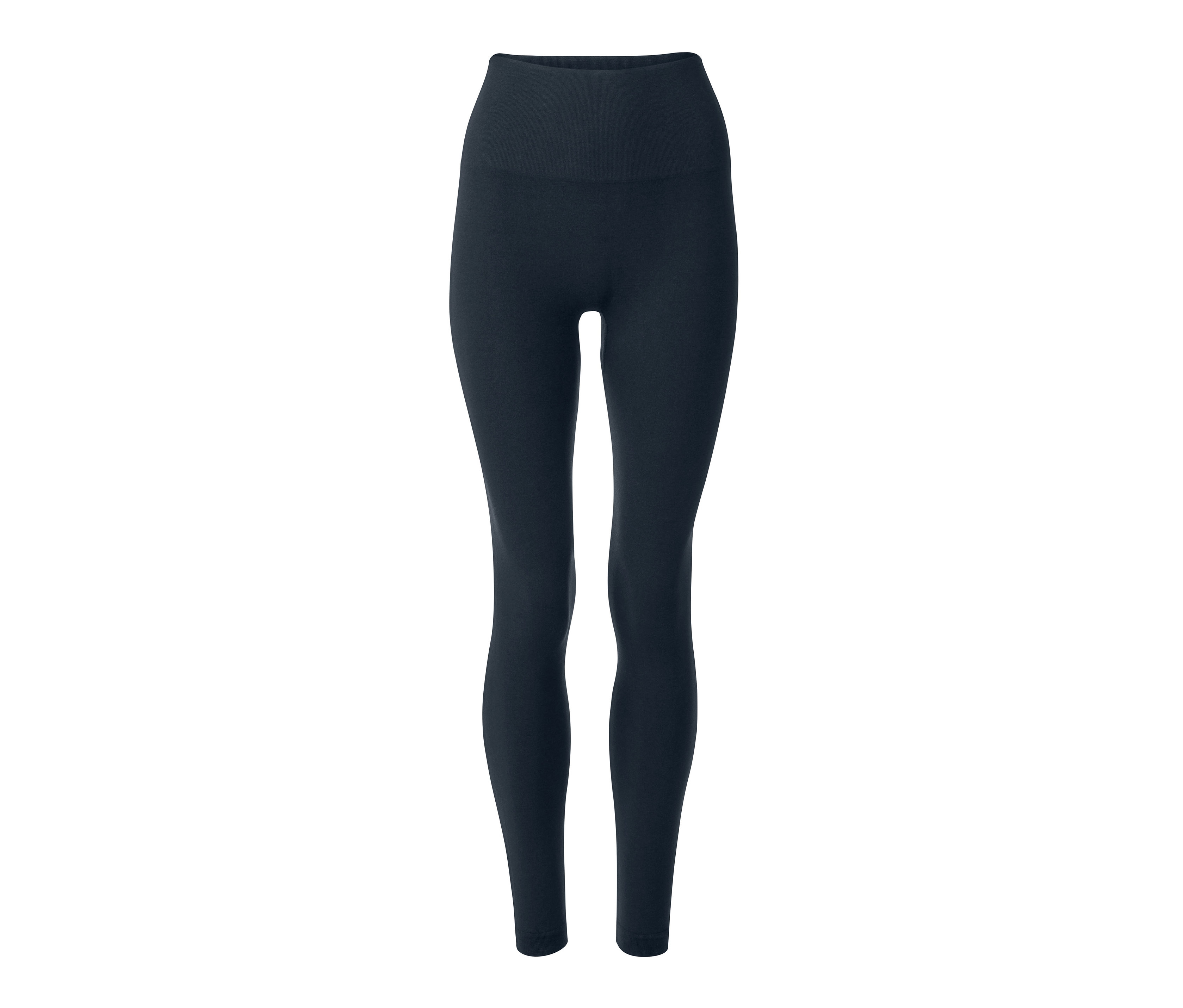 Tchibo - Bezszwowe legginsy z wysokim stanem, niebieski