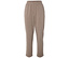Beżowe spodnie dresowe z elastycznym pasem.