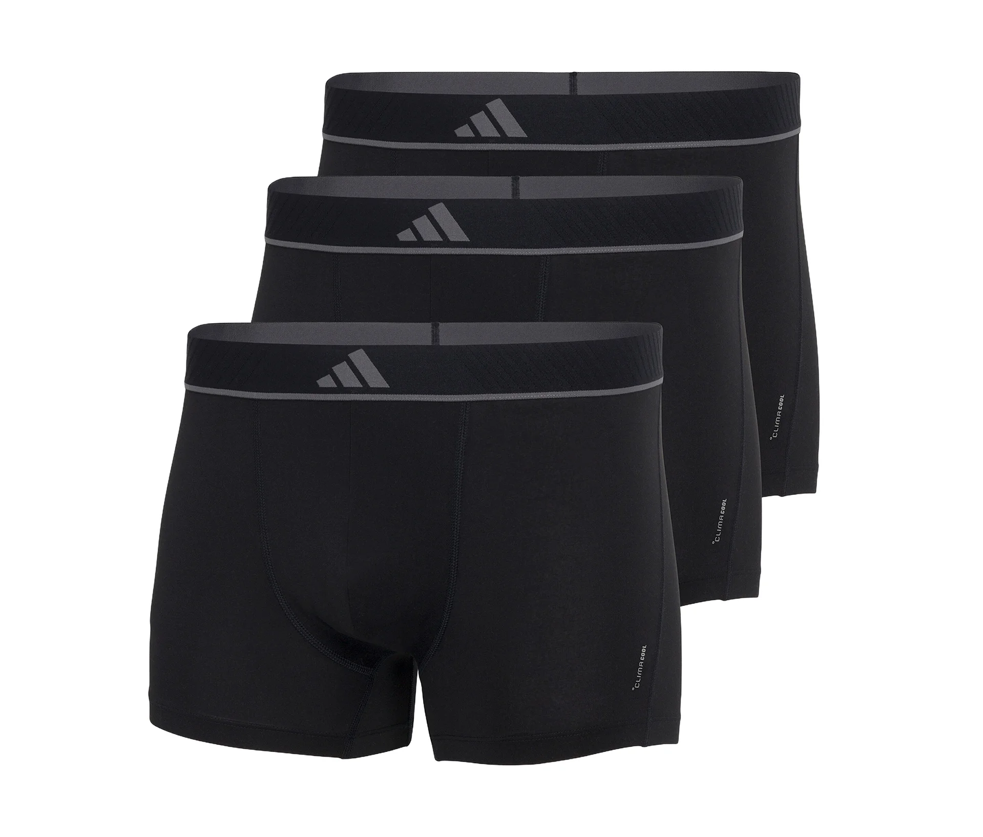 Bokserki adidas Active Micro Flex, 3 pary, czarne
