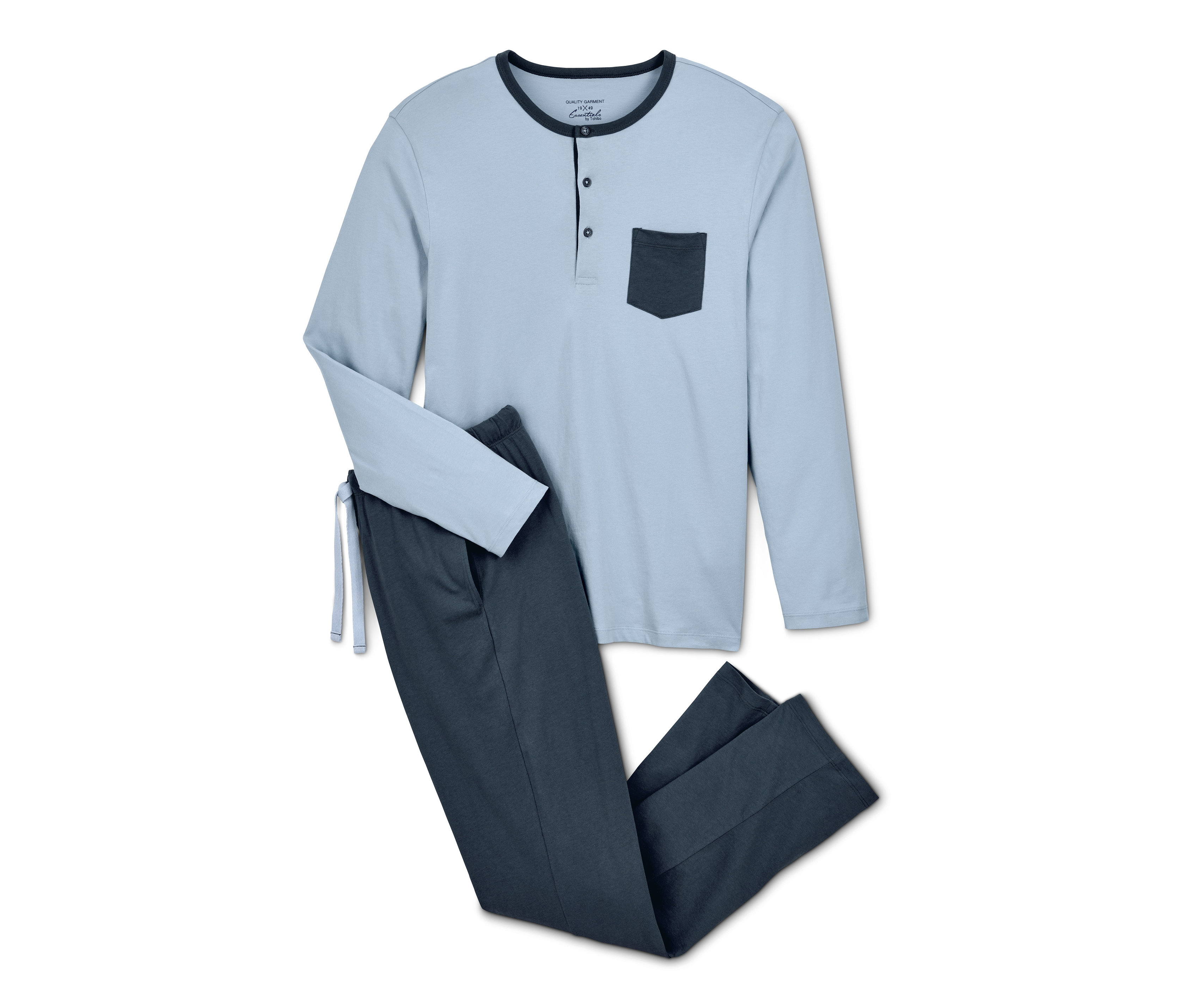 Tchibo - Piżama- niebieski/niebieski