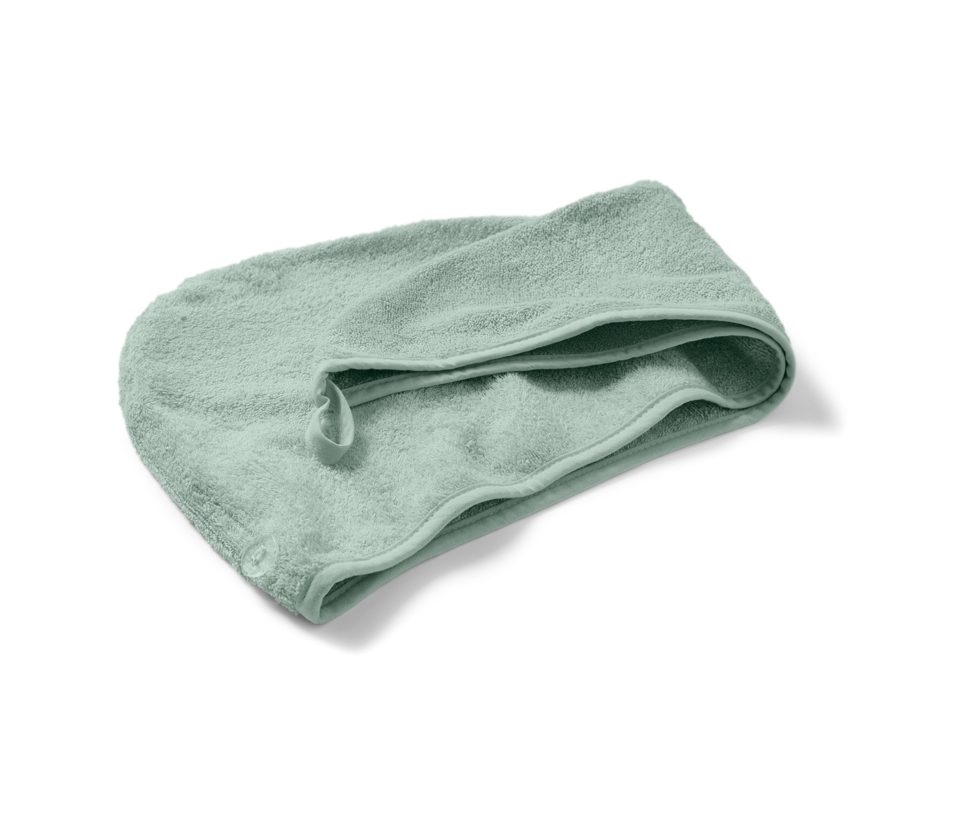 Tchibo - Ręcznik turban - kolor: zielony