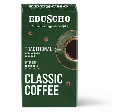 Opakowanie kawy mielonej Eduscho Classic Coffee Traditional, 500 g.