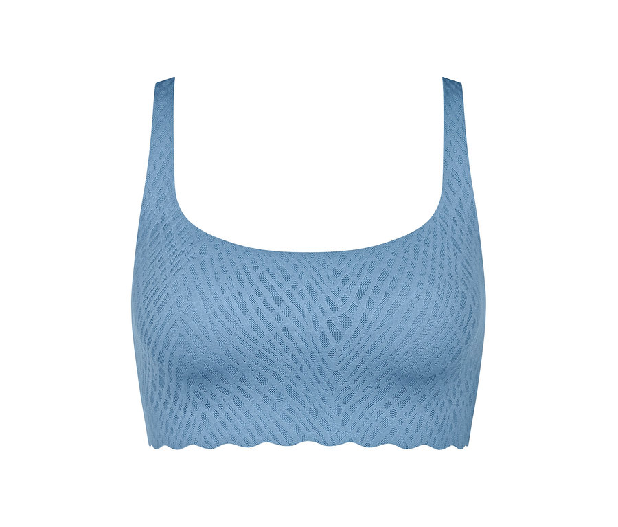 Lazurowy top sloggi ZERO Feel Bliss.