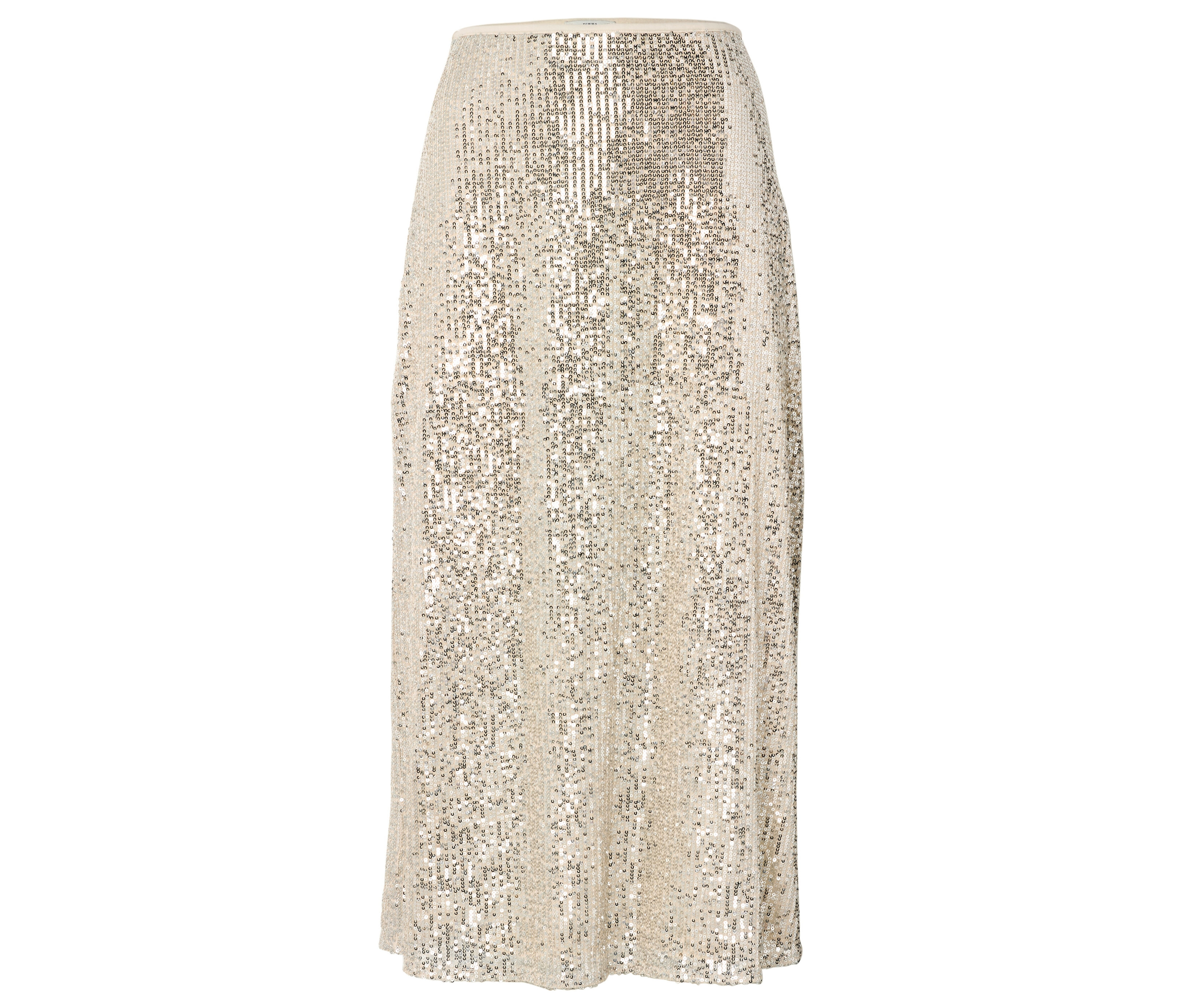 Tchibo - Spódnica z cekinami, biały
