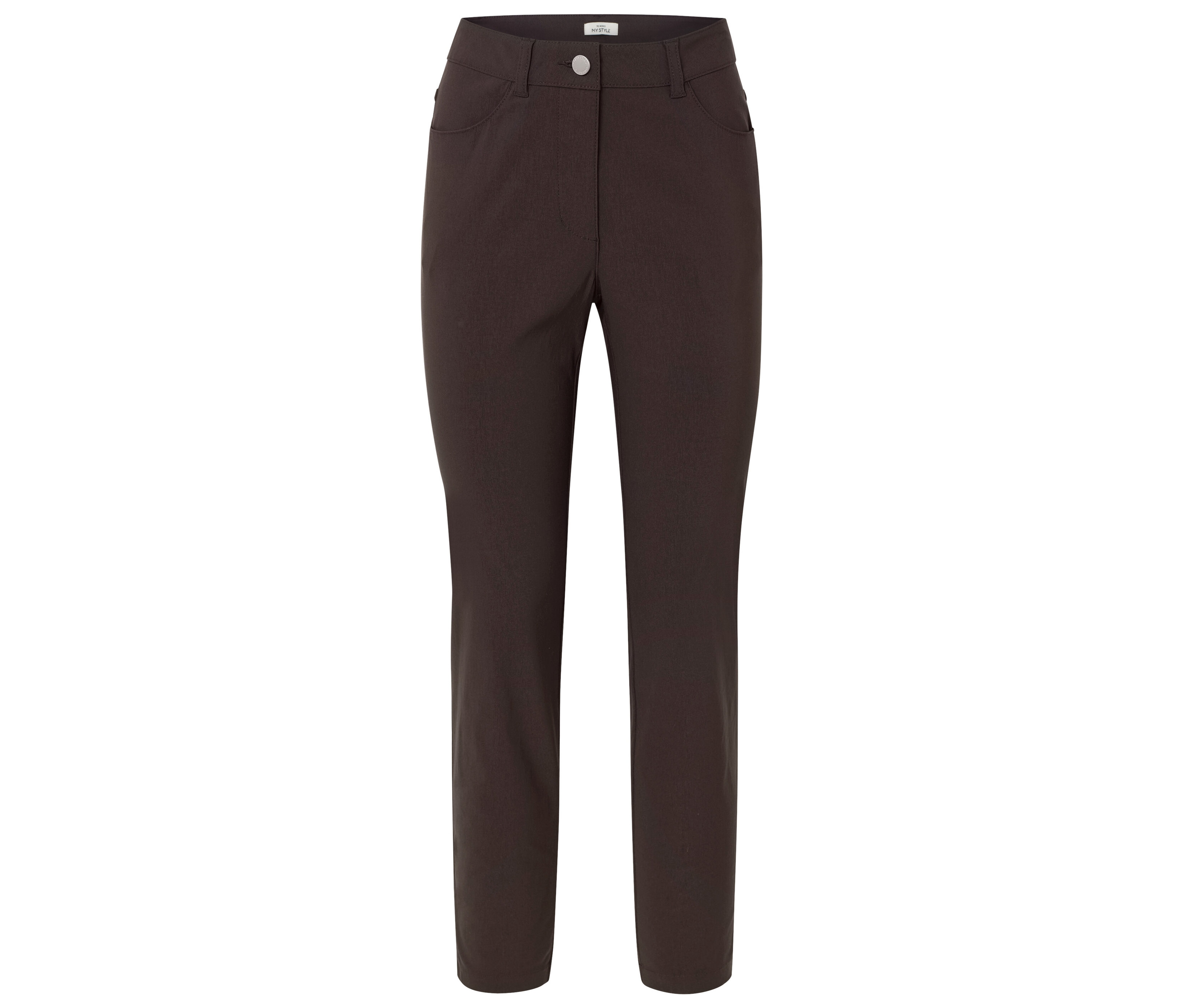 Tchibo - Spodnie z bengaliny- brązowy