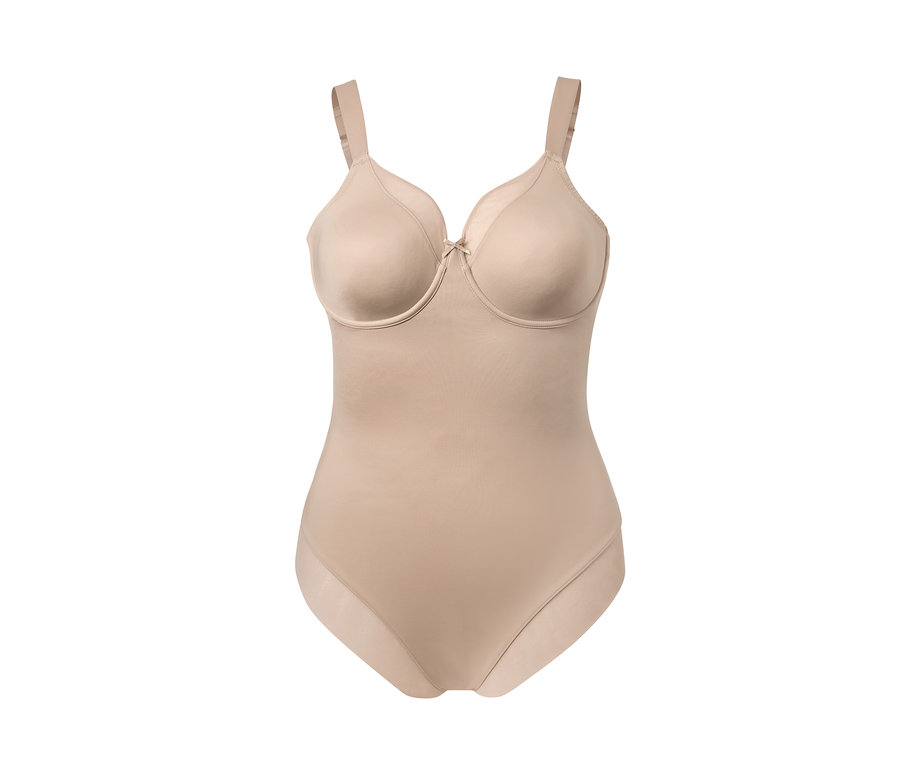Beżowe body modelujące.