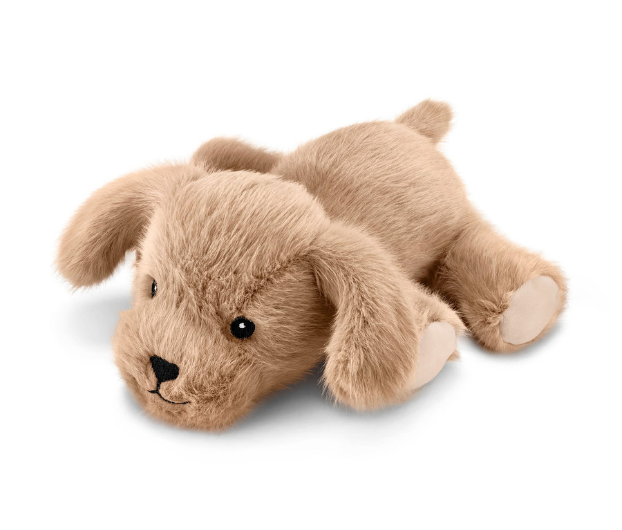 Leżący pluszak – pies.