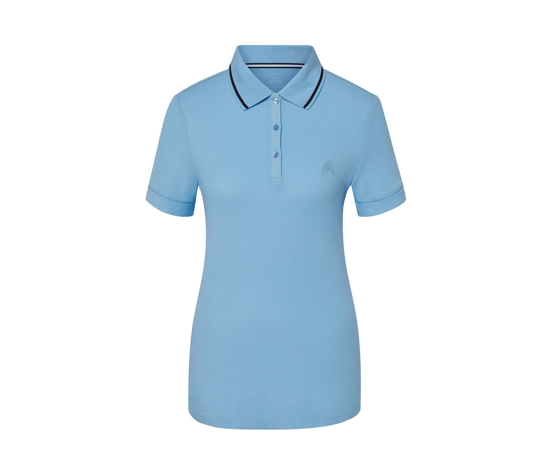 Tchibo - Funkcyjna koszulka polo- niebieski