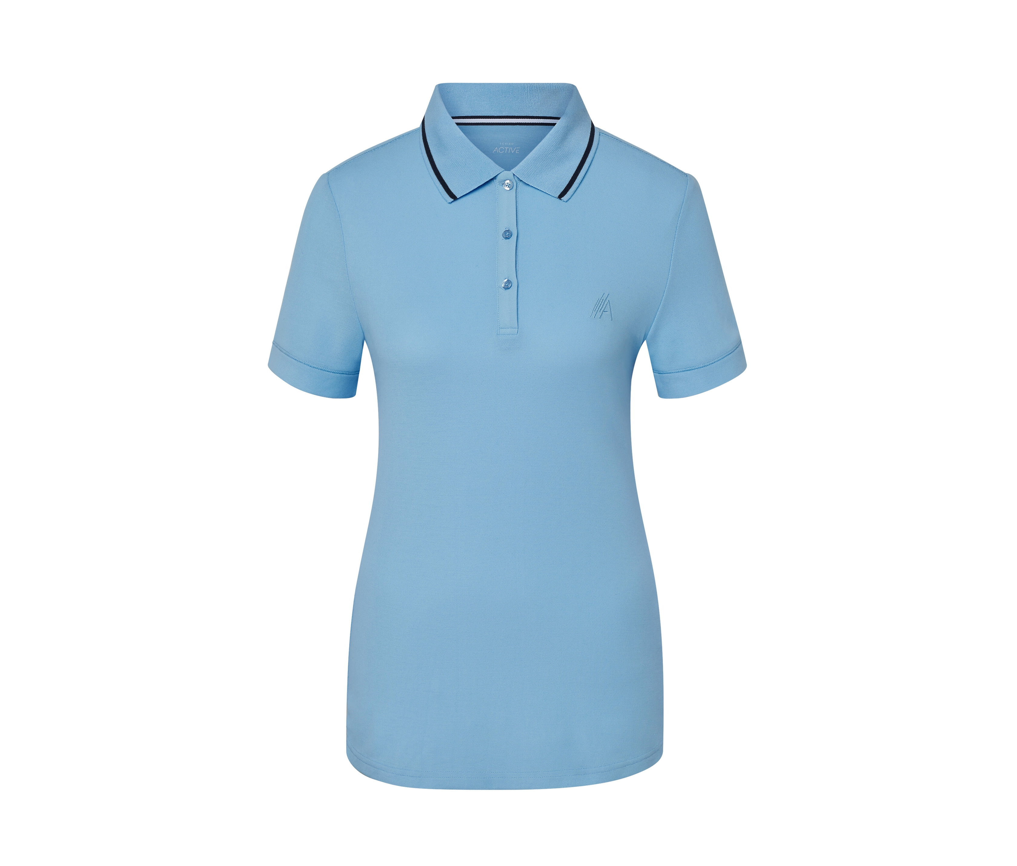 Tchibo - Funkcyjna koszulka polo- niebieski