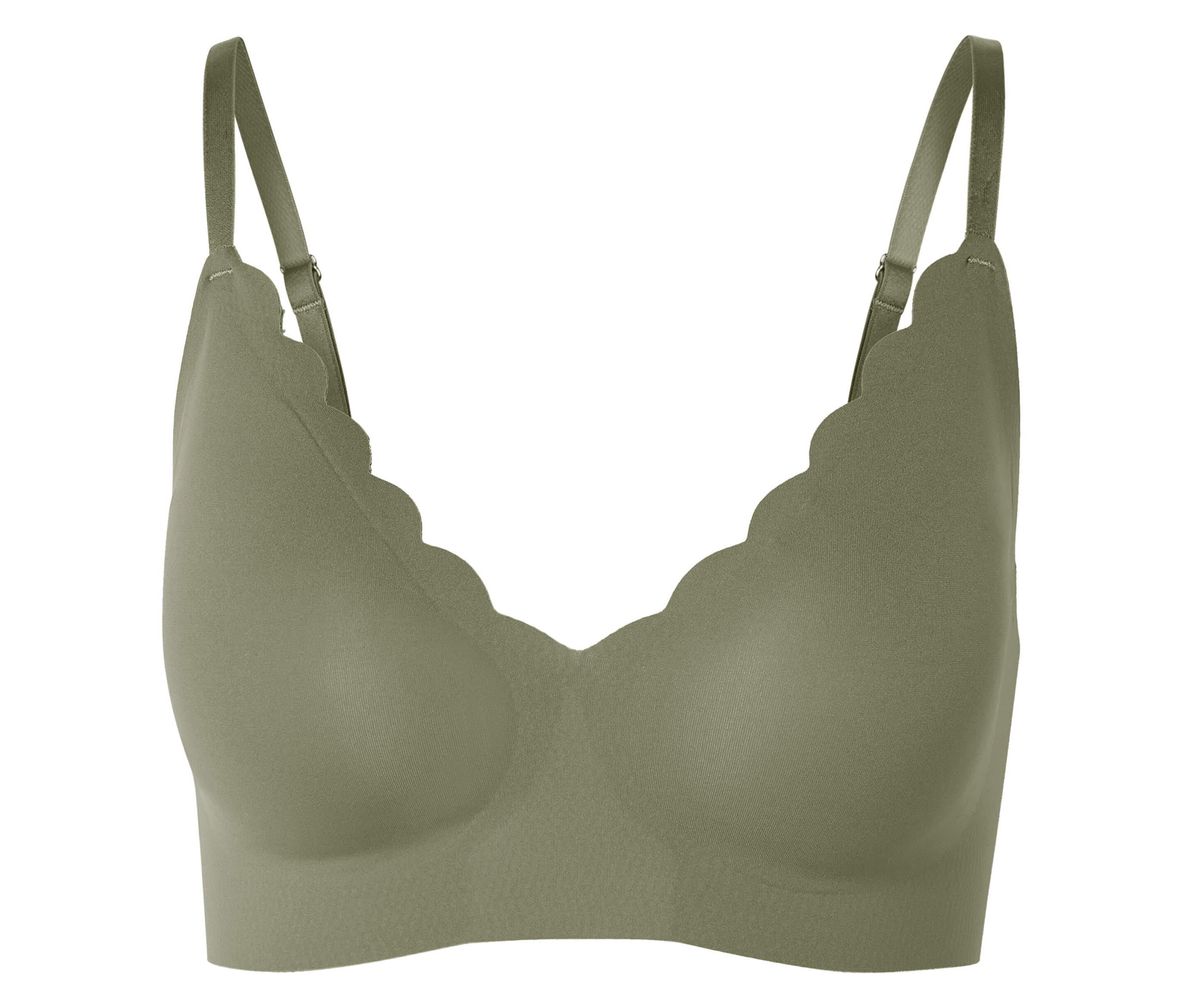 Tchibo - Komfortowy biustonosz „bonded”, khaki