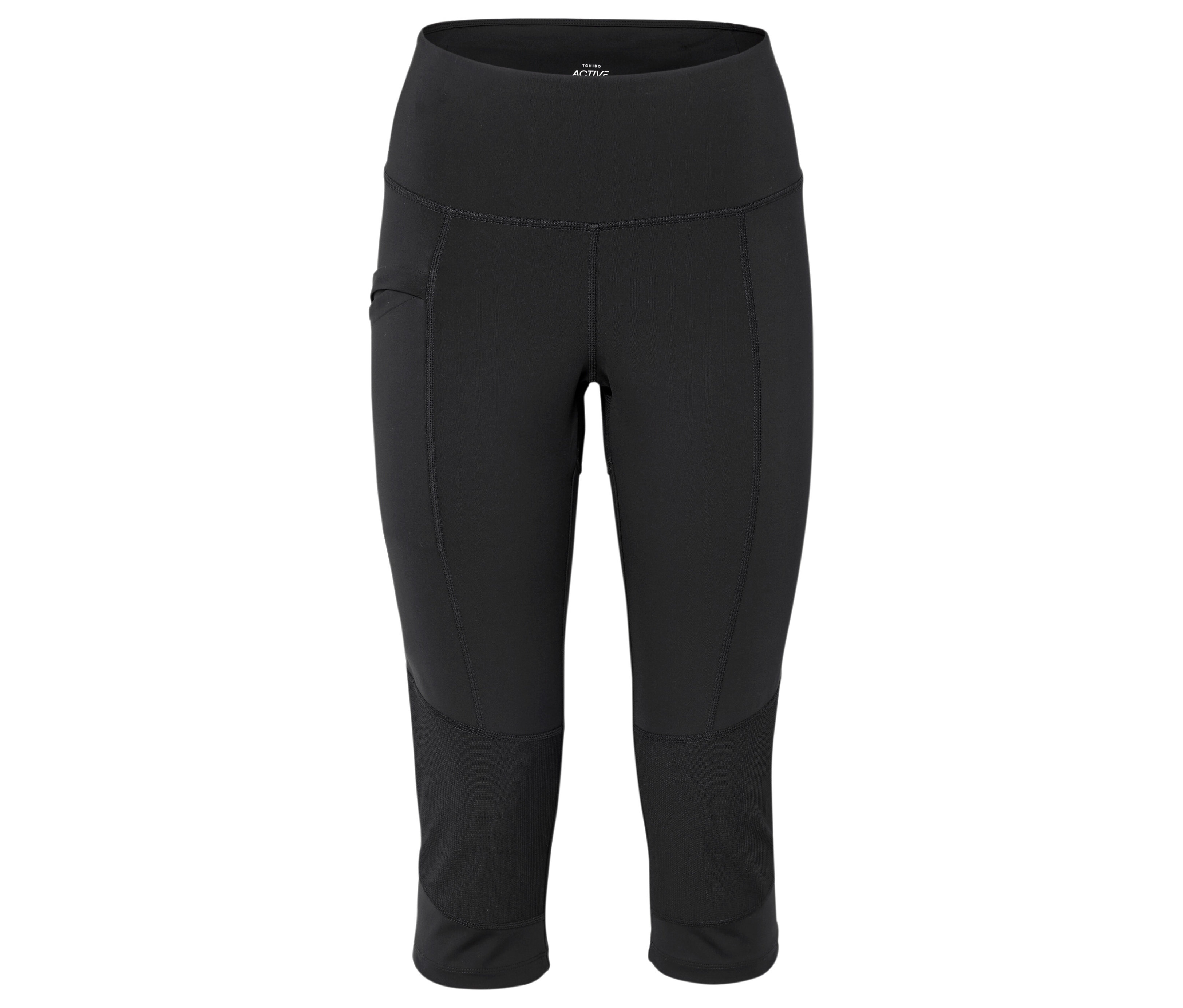 Tchibo - Legginsy outdoorowe o długości 3/4- czarny