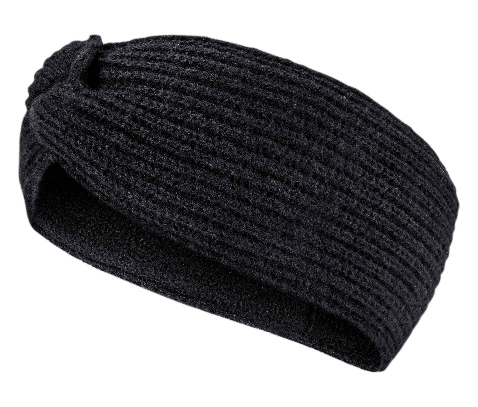 Tchibo - Opaska z dzianiny - kolor: czarny