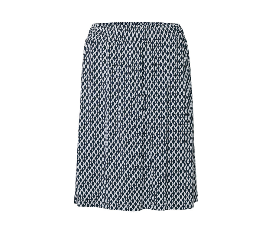 Spódnica z dżerseju z nadrukiem.