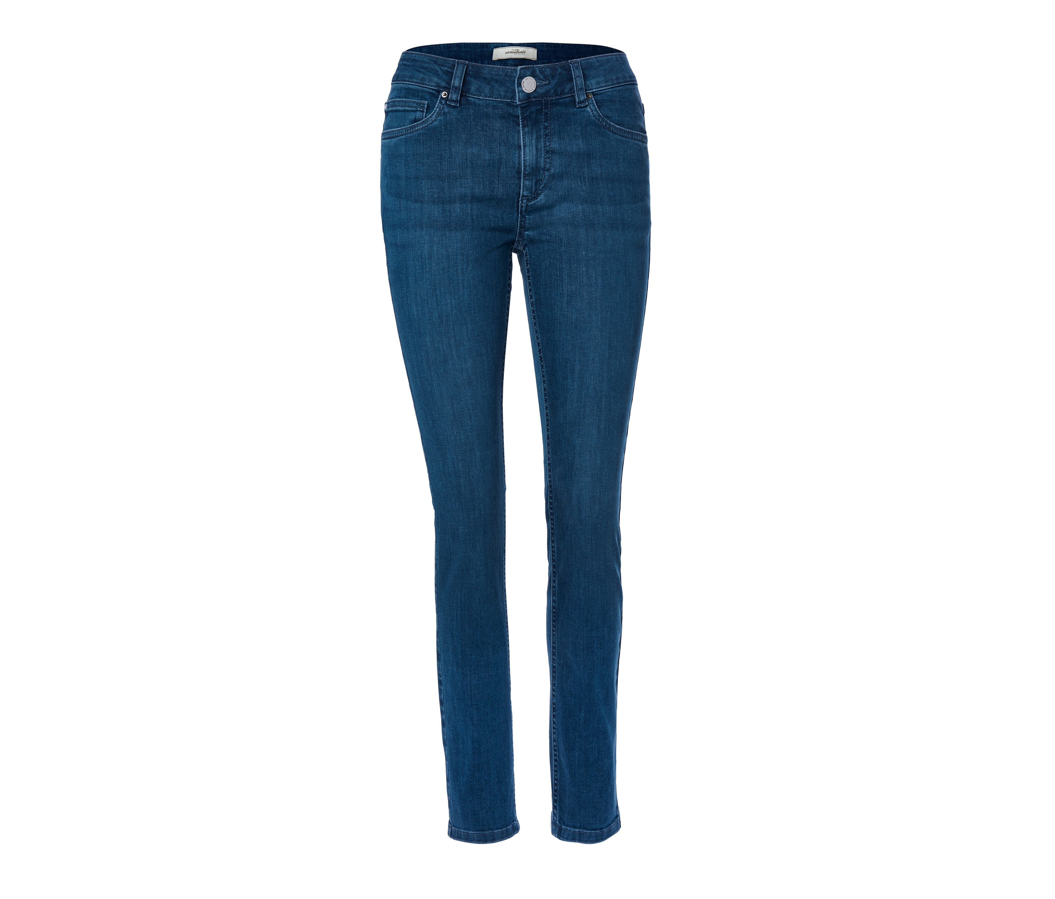 Tchibo - Spodnie dżinsowe o kroju slimfit- niebieski