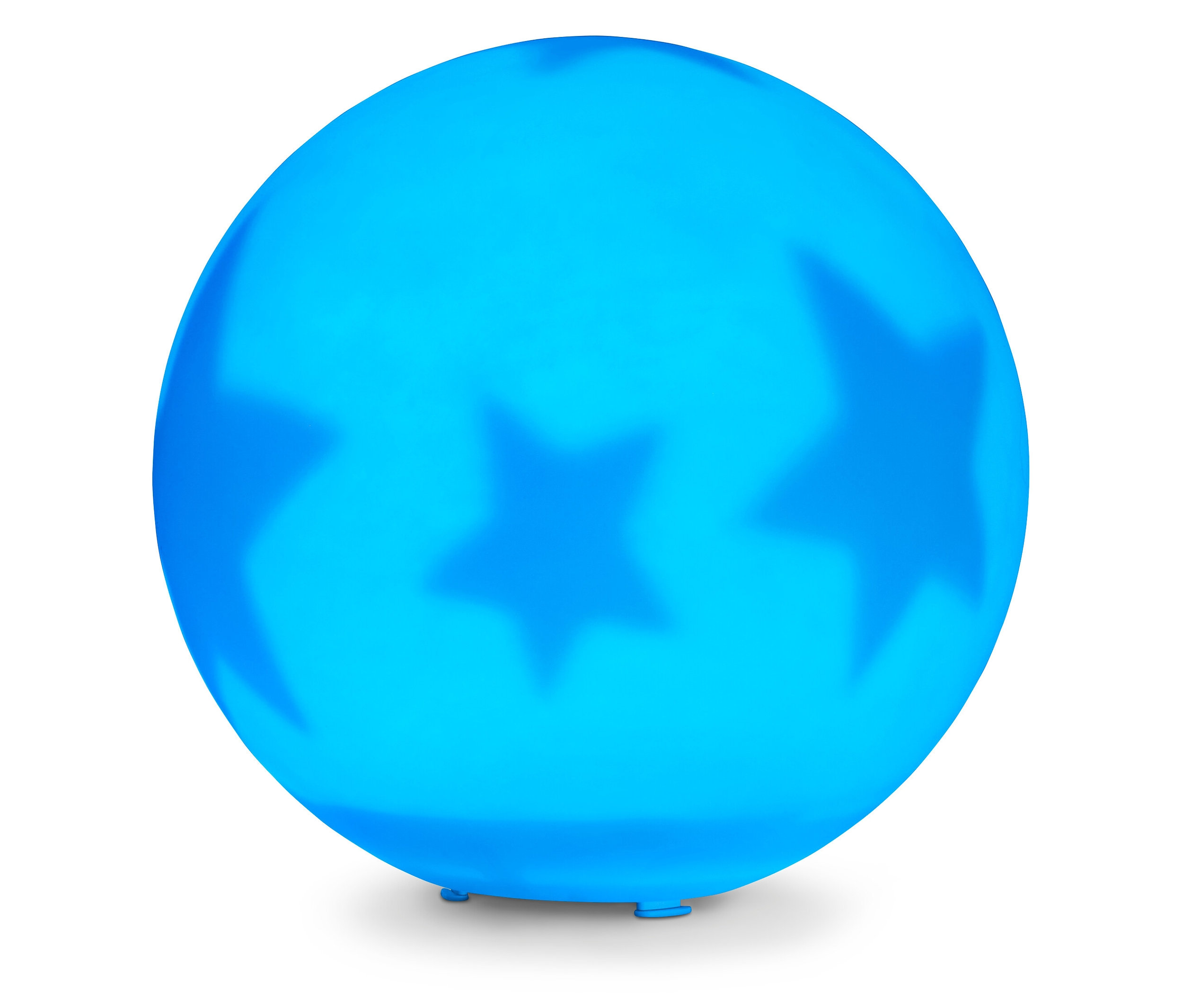 Tchibo - Lampa solarna z gwiazdkami i zmieniającym kolory podświetleniem LED - kolor: biały