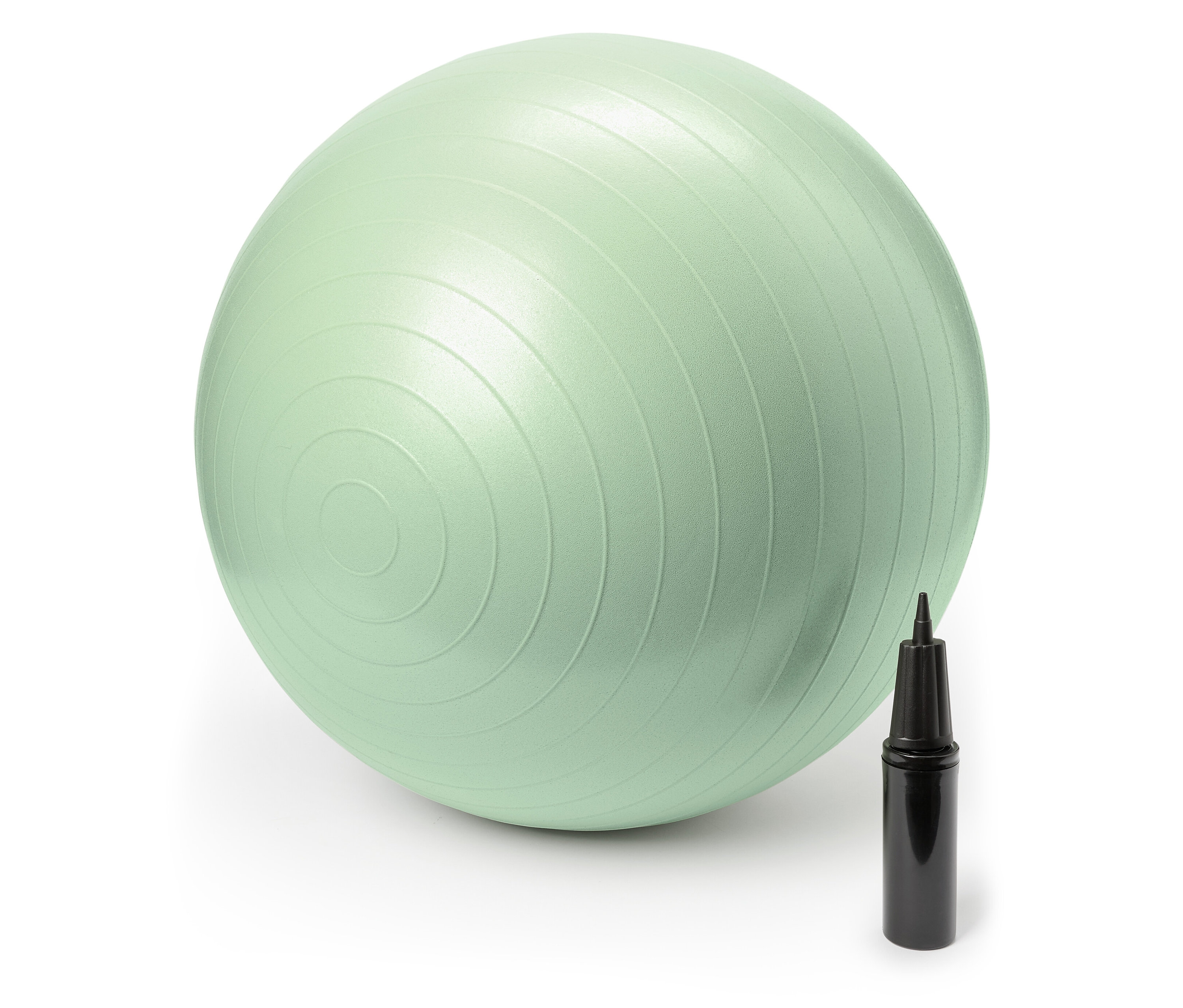 Tchibo - Piłka gimnastyczna z poszyciem - kolor: beżowy/zielony