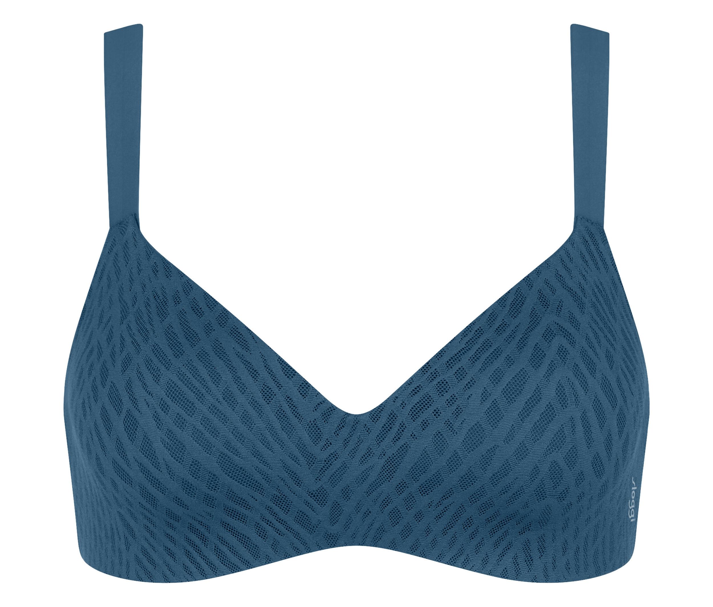 Biustonosz typu T-shirt sloggi Zero Feel Bliss THE UP, Smoky Blue