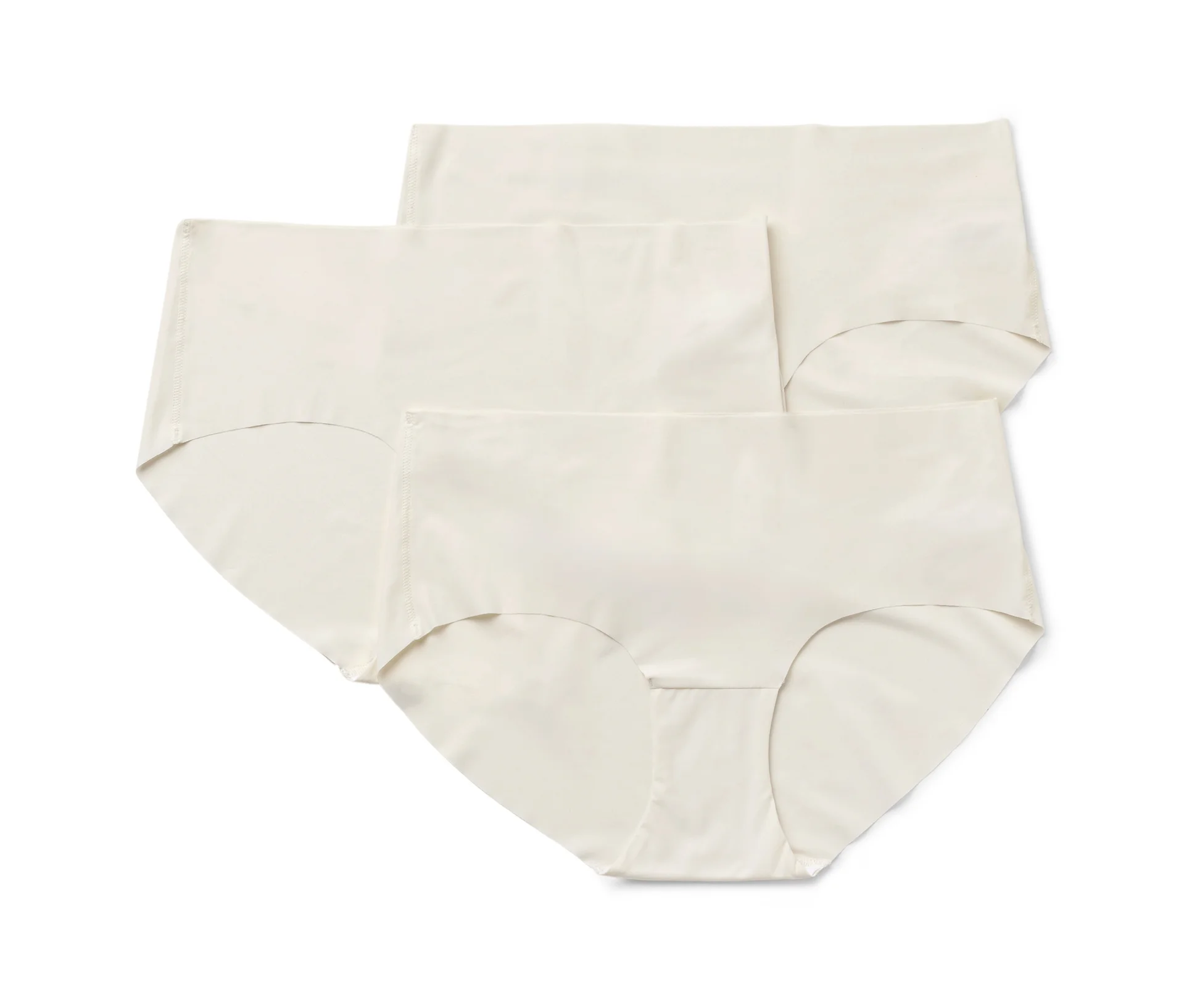 Tchibo - Figi magic cut, 3 pary, kremowe