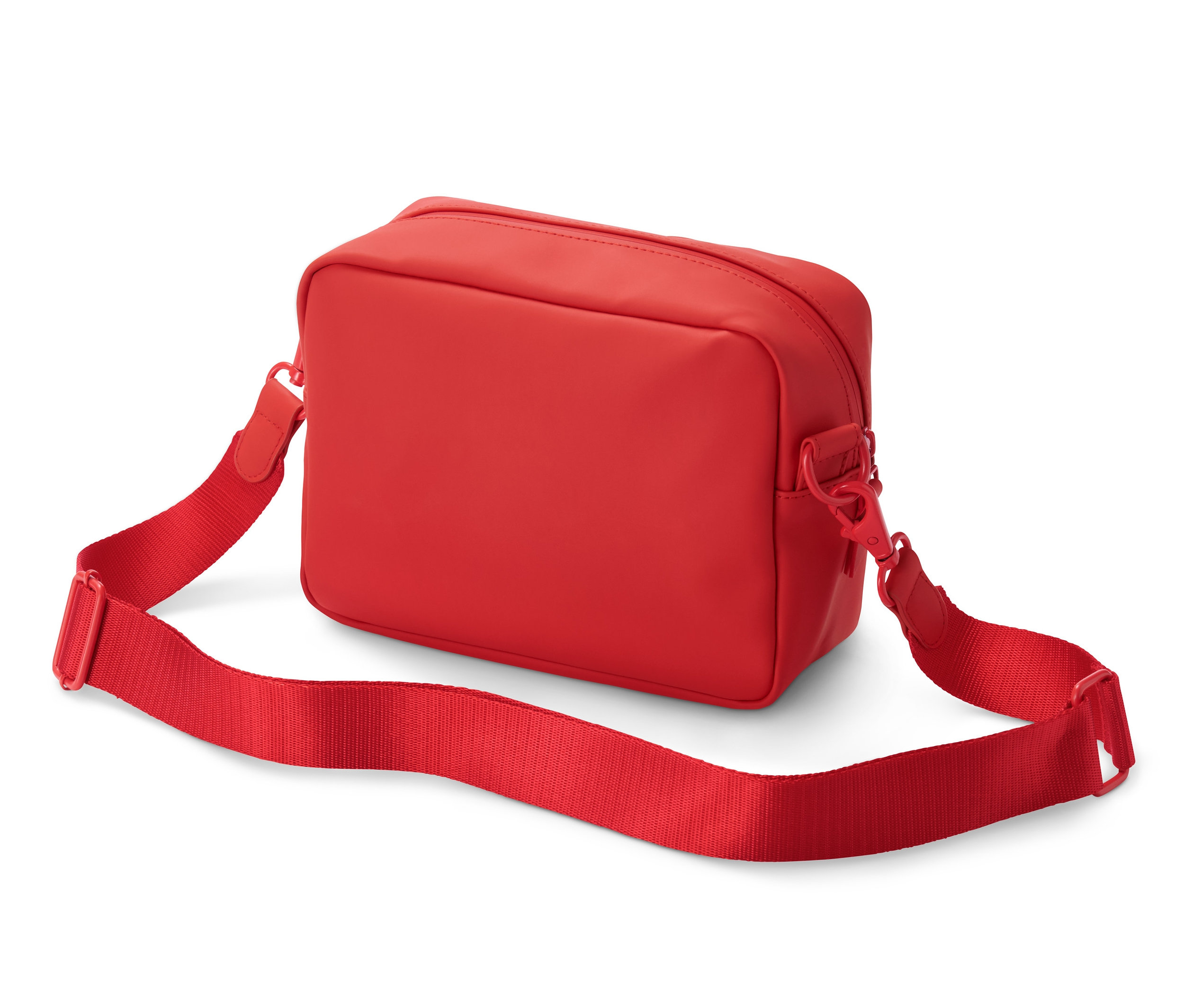 Tchibo - Przeciwdeszczowa torba na ramię - kolor: czerwony