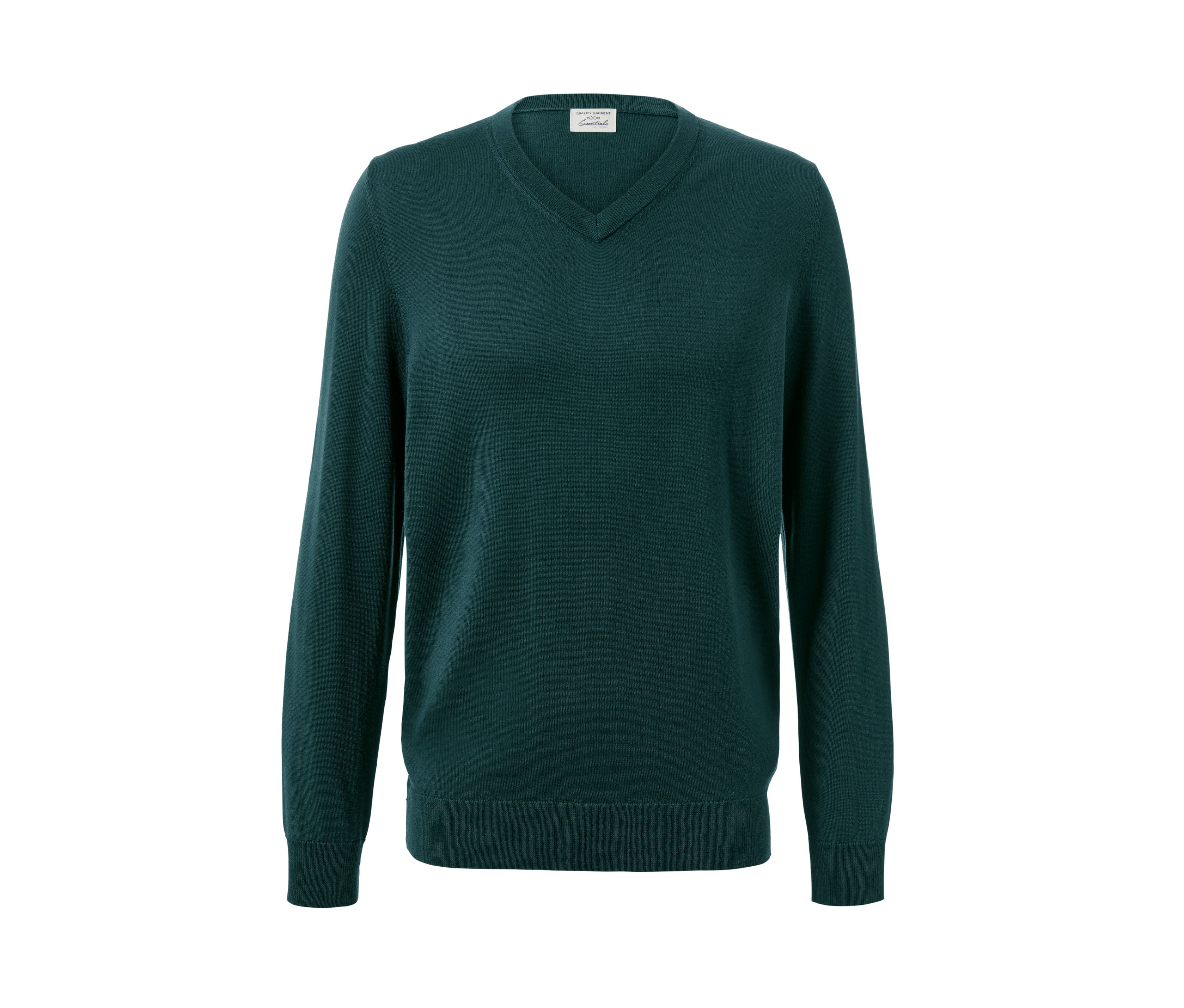 Tchibo - Sweter z wełny merino, zielony