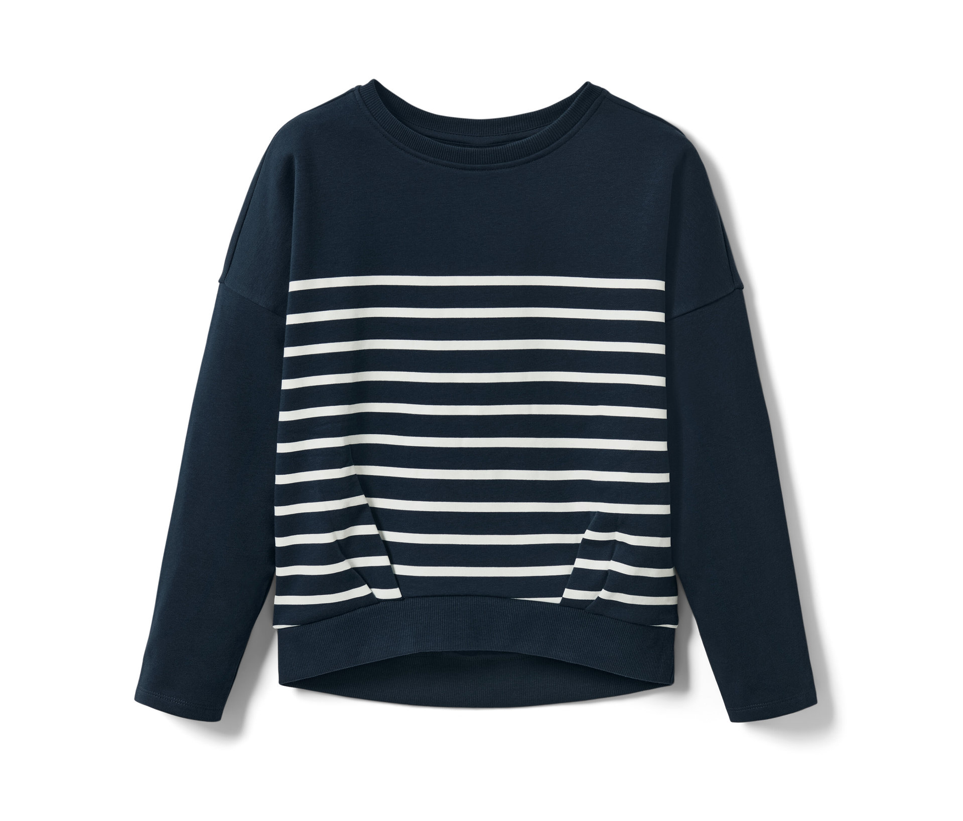 Tchibo - Bluza dziecięca w kolorze niebieskim- beżowy/niebieski