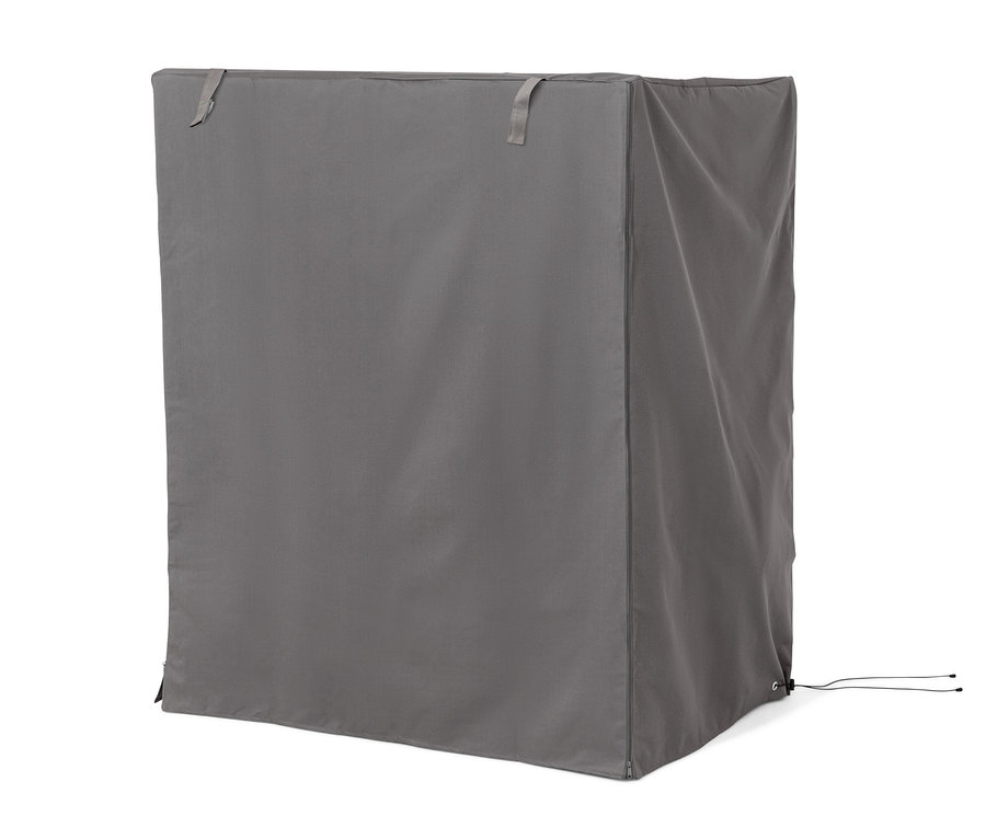 Szary pokrowiec premium na kosz plażowy XL lub XXL.