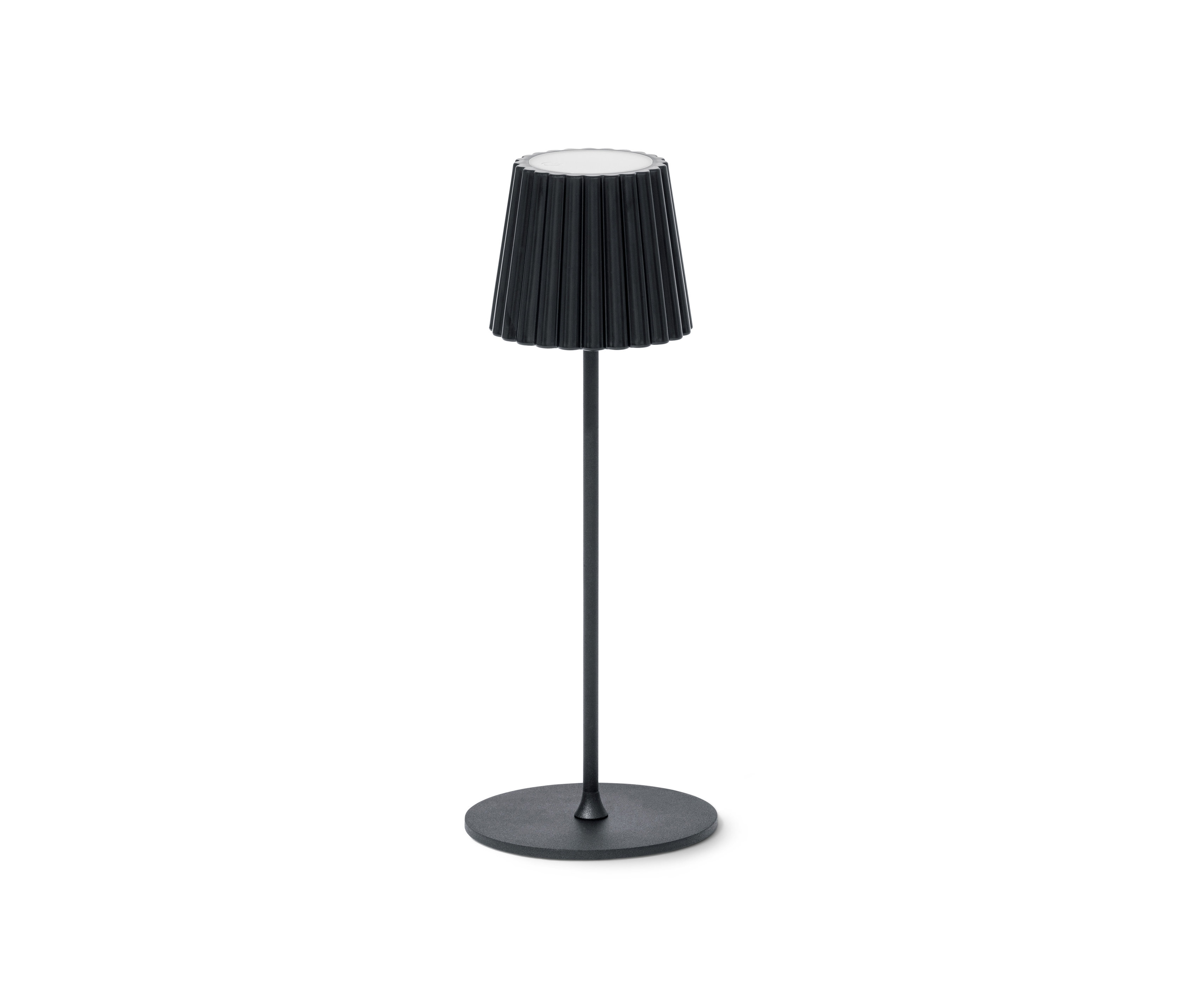 Tchibo - Akumulatorowa lampa stołowa LED - kolor: czarny