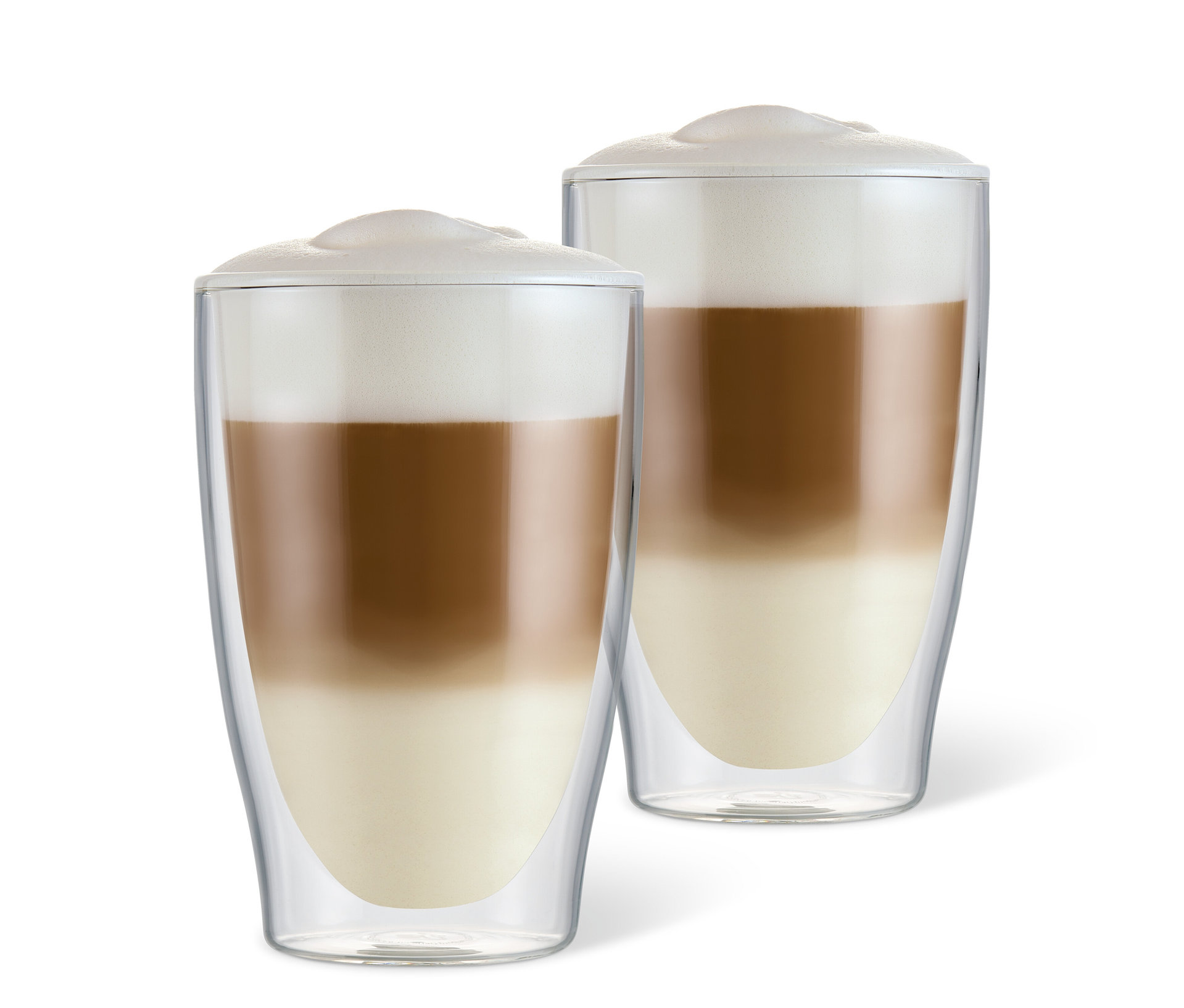 Tchibo - 2 szklanki o podwójnych ściankach do latte macchiato