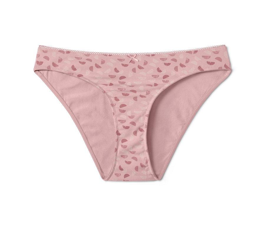 Figi, 5 par, różowe.