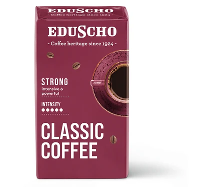 Paczka kawy mielonej Eduscho Classic Coffee Strong.