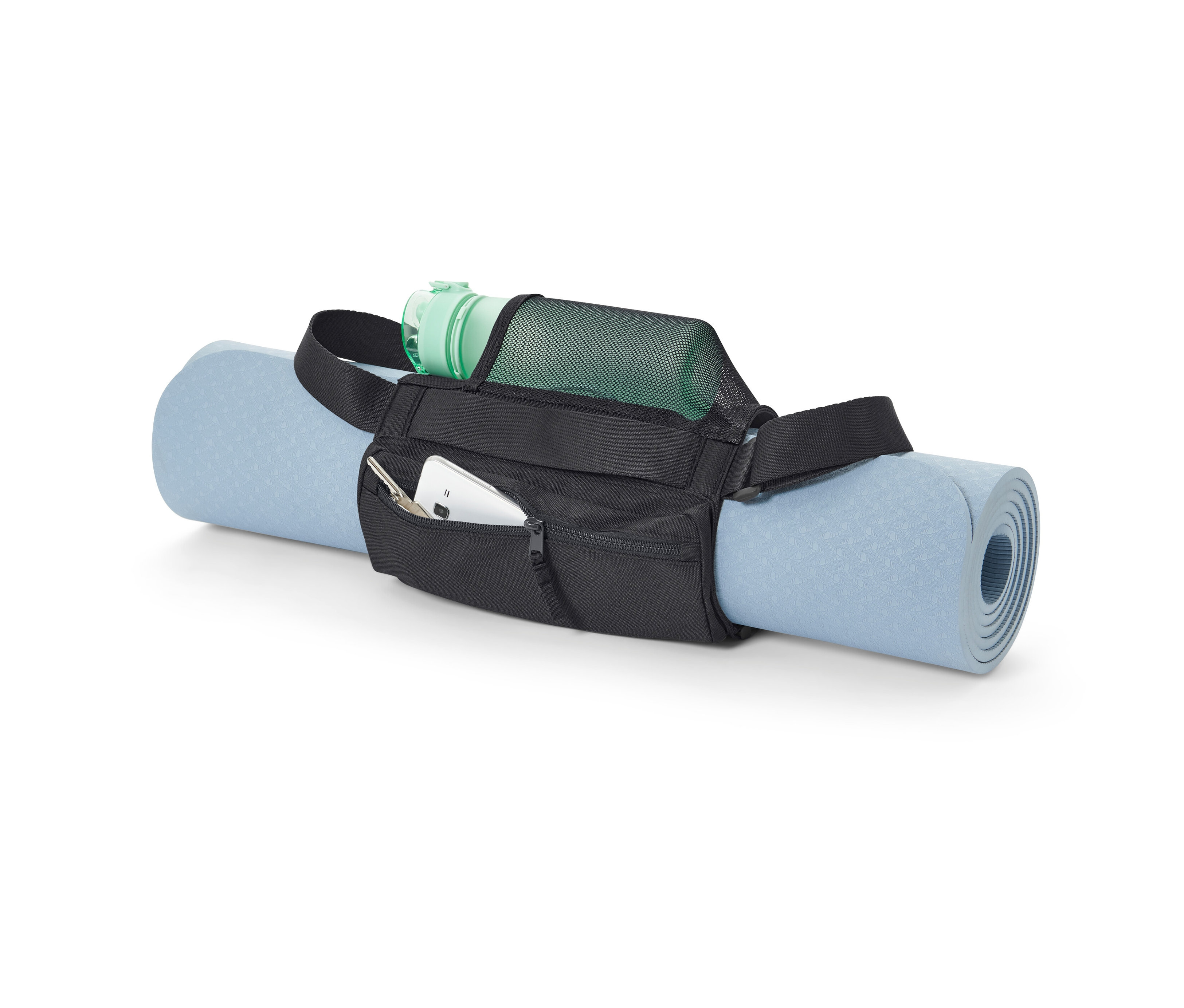 Tchibo - Pasek do noszenia maty - kolor: szary