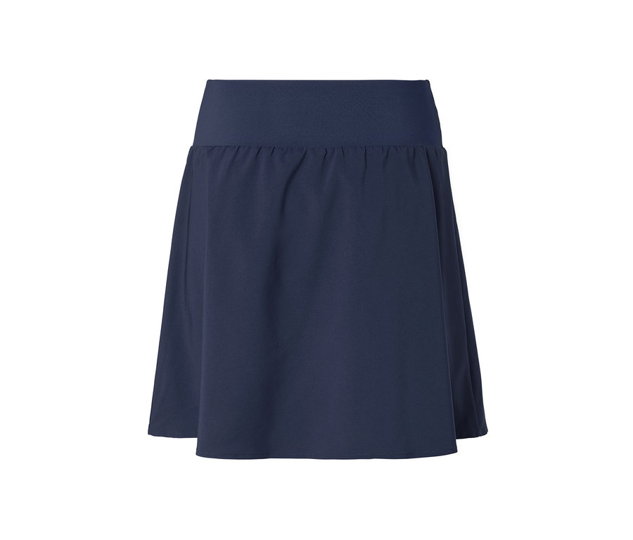 Granatowa spódnica sportowa.