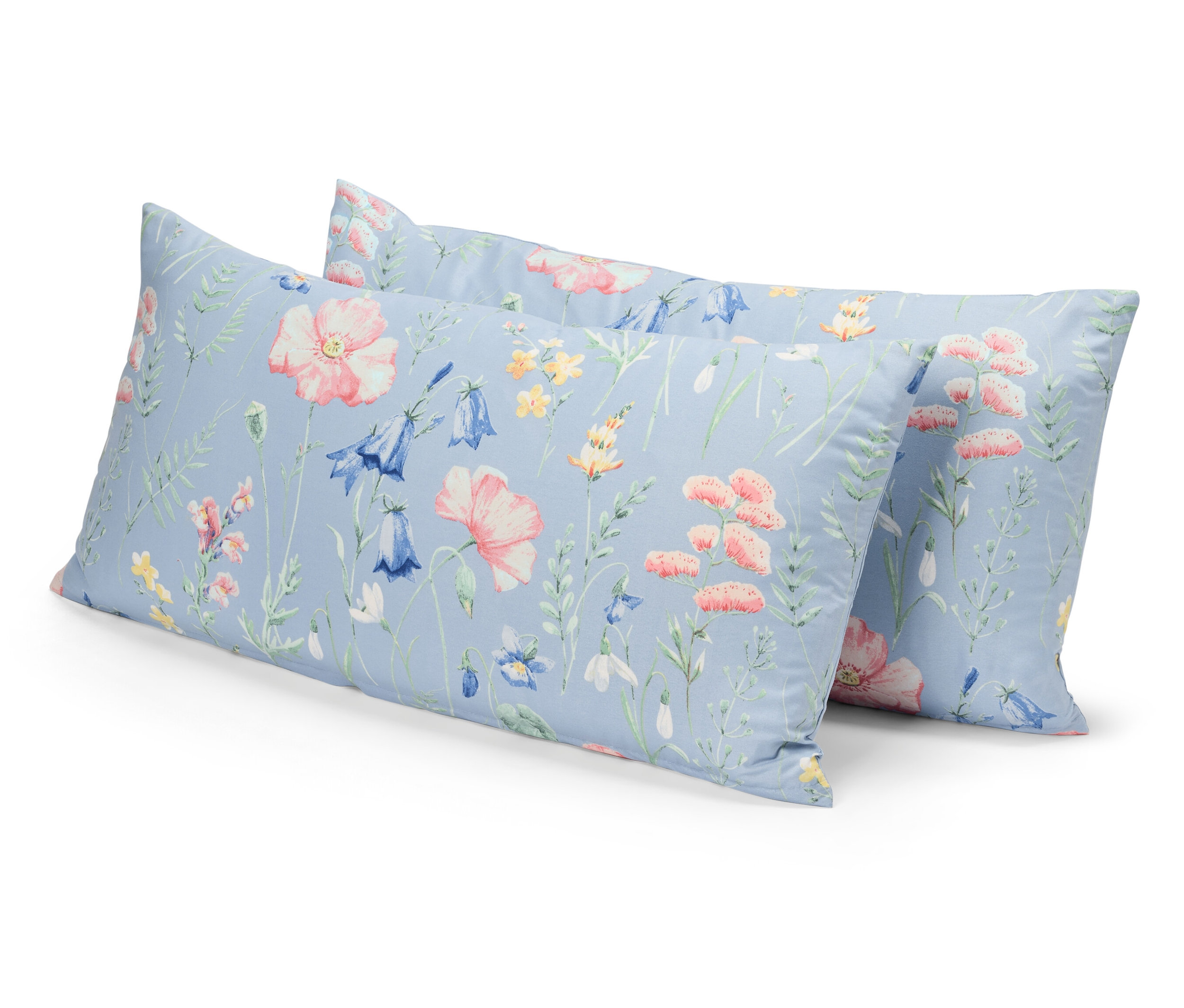 Tchibo - Poszewki na poduszki z mikrowłókna - kolor: niebieski