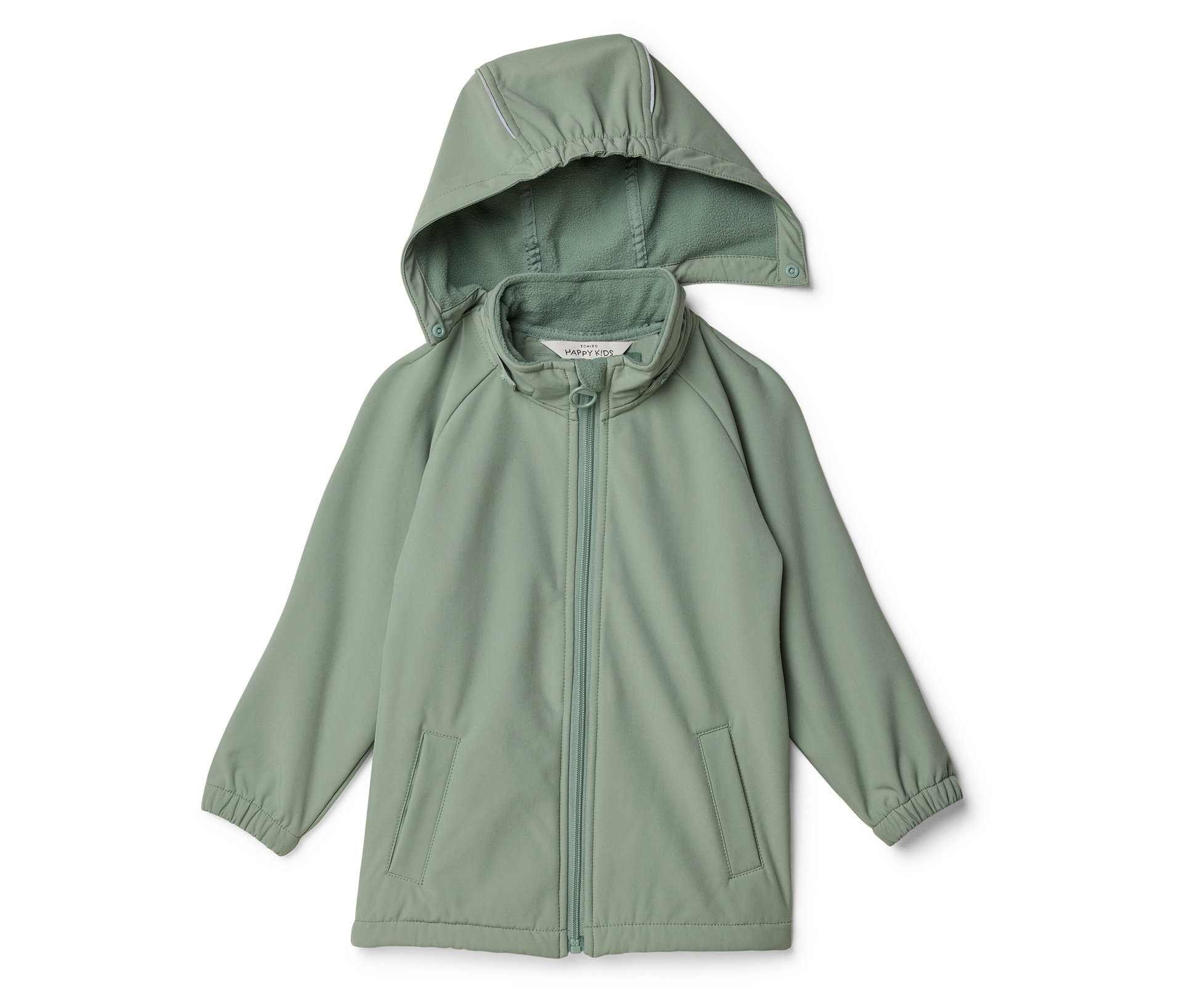 Tchibo - Dziecięca kurtka softshell, wzory w dinozaury pojawiające się podczas deszczu