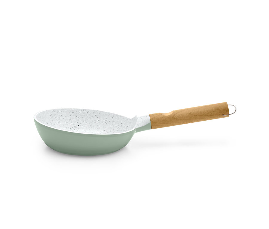 Patelnia z powłoką ceramiczną o średnicy 20 cm.