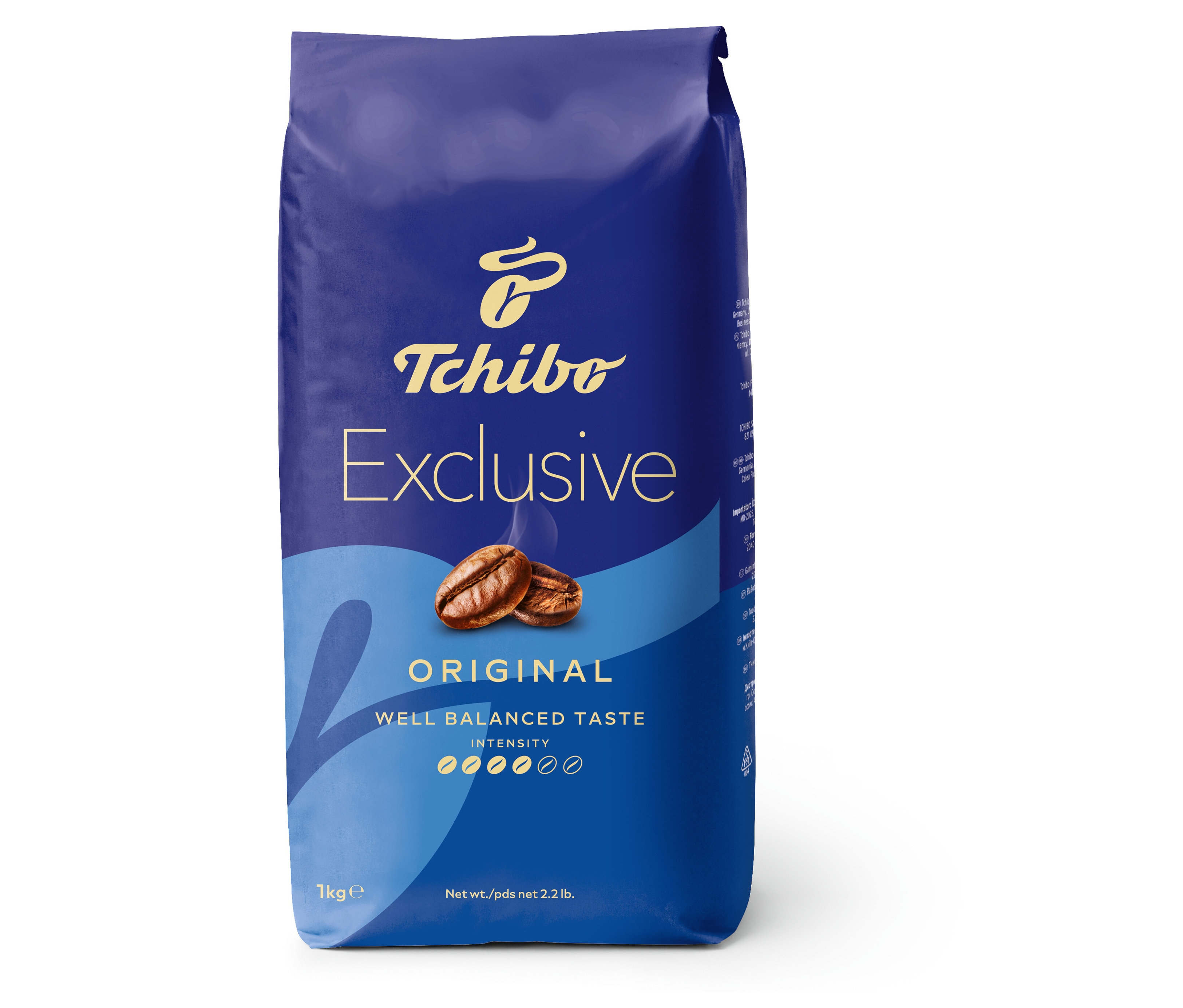 Opakowanie kawy Tchibo Exclusive.