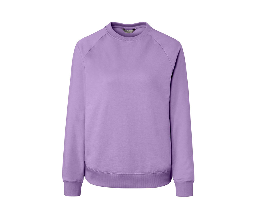 Liliowa bluza do jogi.