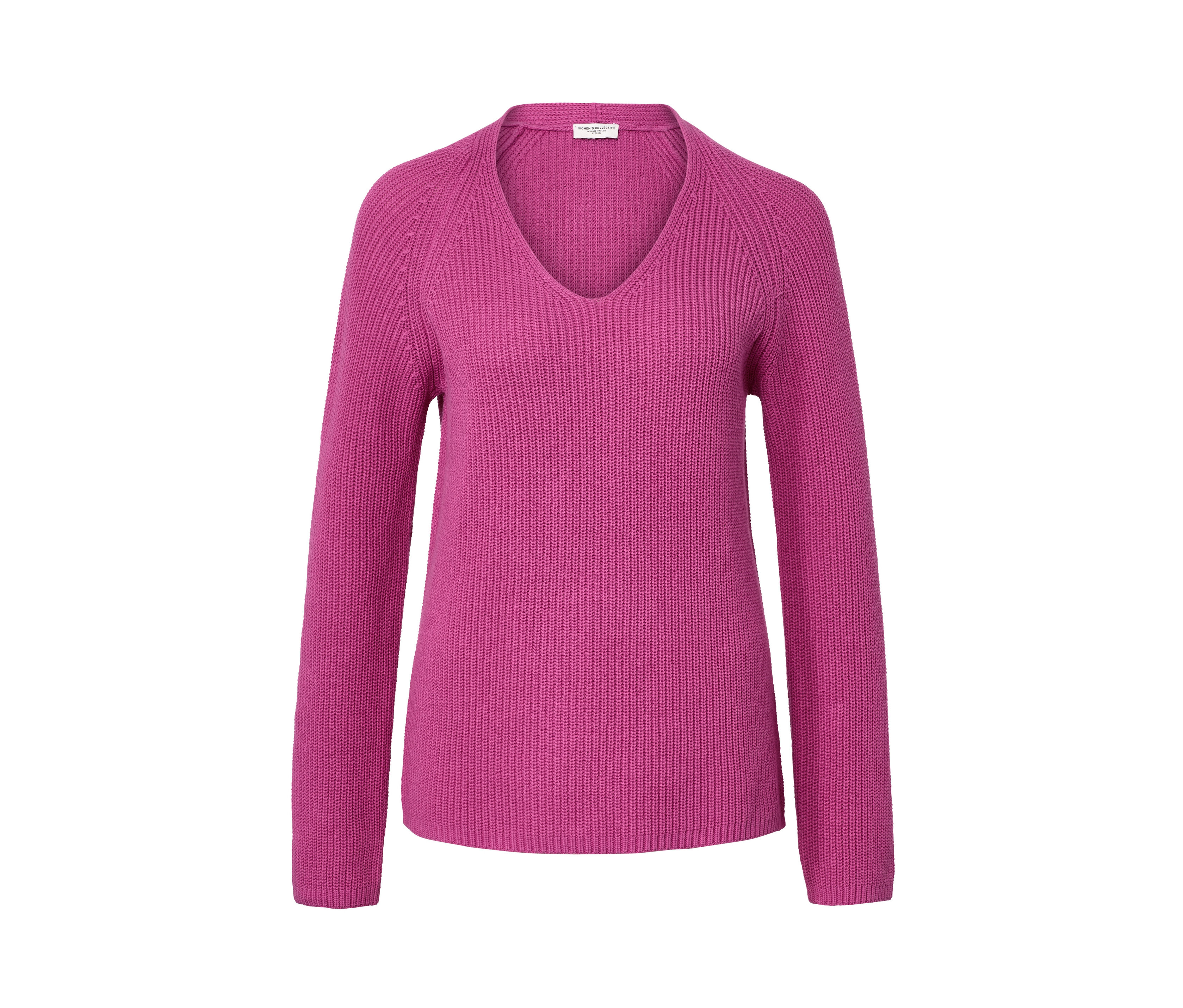 Tchibo - Sweter z dzianiny- różowy